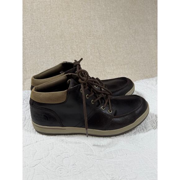 The North Face Men 9 Brown Ballard BO Distressed Leather Boots Lace Up Outdoor main image 8